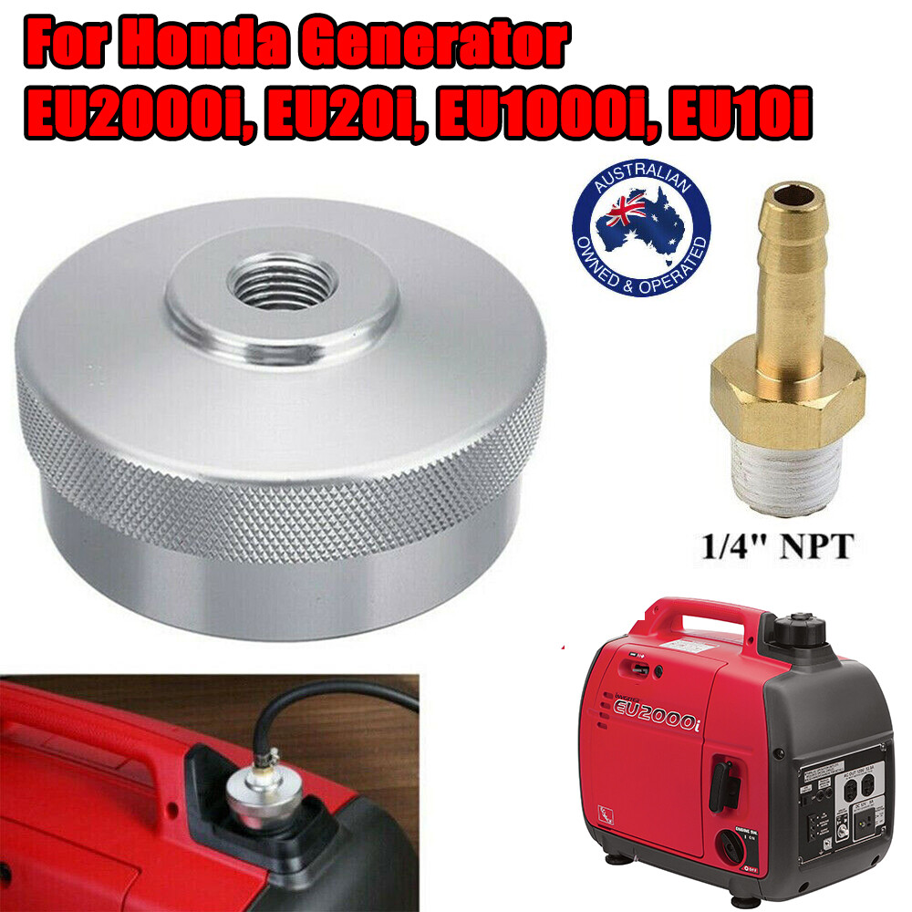 1/4"NPT Line Extended Run Fuel Gas Cap For Honda EU2000i EU20i EU1000i