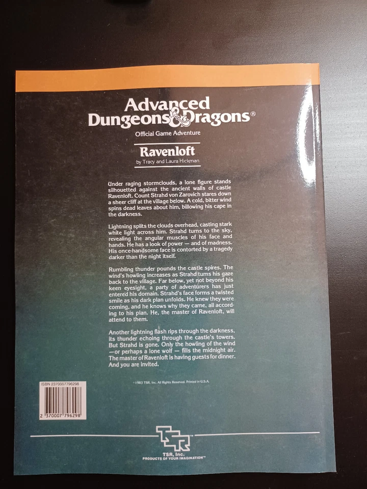I6 Ravenloft (1e) - Dungeons & Dragons - D&D - AD&D - Image 2 of 4