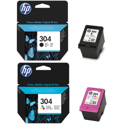 Per HP 304 304xl Rigenerate 304 XL Cartucce Di Inchiostro Per HP ENVY 5020 5030 5032 DeskJet 2620 2630 3762 3760 3750 3730 3764 3733 - Foto 3