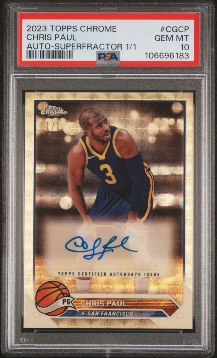Chris Paul Basketball Autographed Sports Trading Cards