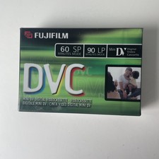 1 NEW Fujifilm DVC Mini DV Digital VideoCassette Tape 60 min SP 90 min LP