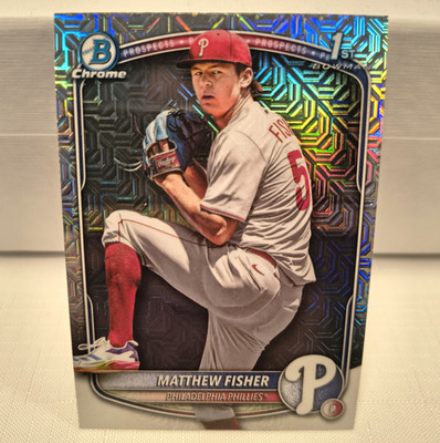 Matthew Fisher [Mojo] #BDC-106 2025 Bowman Draft Chrome