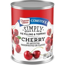 Comstock Cherry Pie Filling and Topping, 21 oz. (Pack of 8)