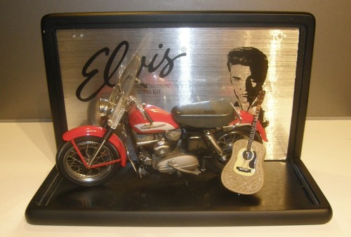 Franklin Mint Elvis Presley KH 1956 Harley Davidson, Scale 1:10, B15YF85 - Bild 2 von 5