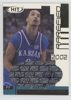 2002-03 SAGE Hit Rarefied Gold Auto /100 Drew Gooden #G17 Rookie Auto RC 0p5