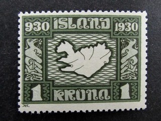 nystamps Iceland Stamp # 163 Mint OG NH €200 O9y1750