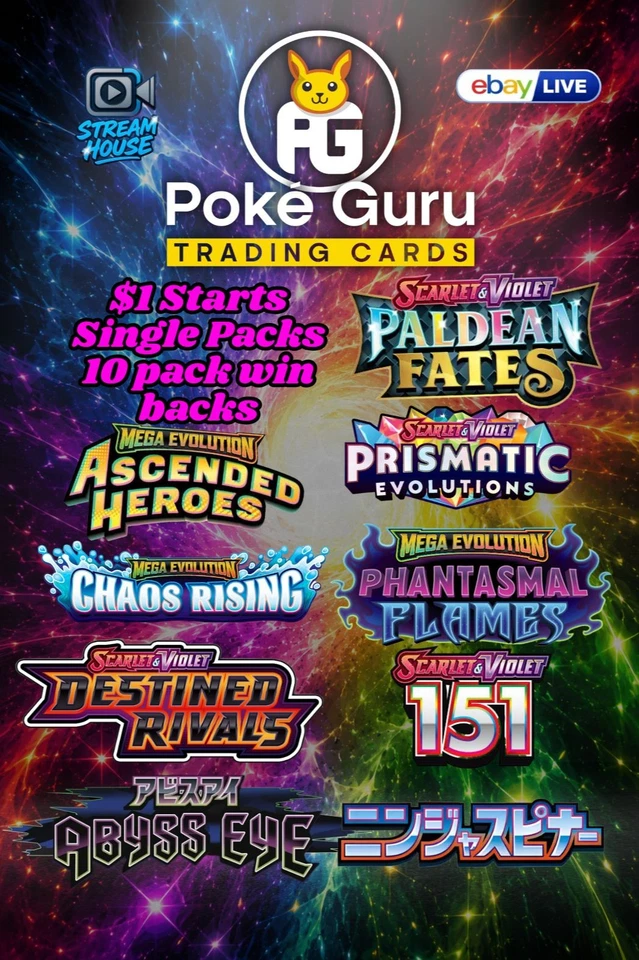 Phantasmal, Ascended, Destined & More | $1 Start | Win 10 Packs Free