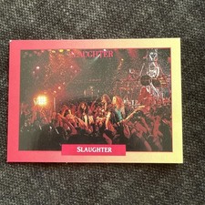 1991 Brockum Rock Cards: BAND: SLAUGHTER. #194 Band Card Brockum