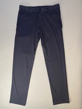 Rhone Commuter Pants Men 31x30 Dark Gray Tech Stretch Dress Casual Style 100161