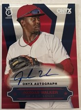 2022 Onyx Premium Jordan Walker RC Auto 220/260 Cardinals #OP-JW