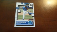 2022 DONRUSS # 46 JACKSON KOWAR  BASEBALL CARD