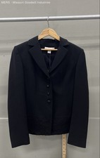 Casual Corner Women's Black Blazer Lace Trim Vintage 90s NWT Sz 6