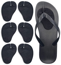 3 Pairs Metatarsal Pads Ball of Foot Cushions Anti-Slip Flip Flop Pads