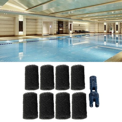 1*TSP10P Heckfeger + 8*9-100-3105 Kehrschlauch Schrubber für Polaris 3900 Sport