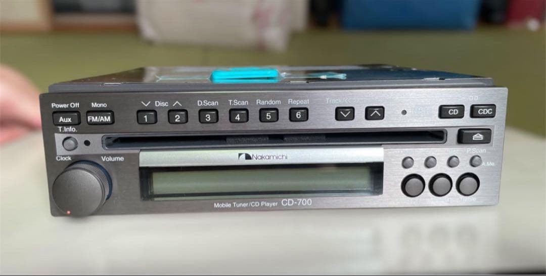Nakamichi CD-700 High-end CD player 1DIN Car audio CD Head Unit