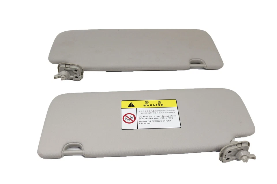 2Pcs Sun Visor Mirror Sunvisor Grey For 2017-2021 KIA SPORTAGE 85210D9110ED - Image 3 of 4