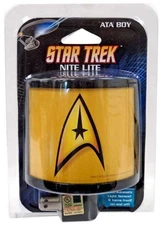 STAR TREK TOS Command Insignia Nightlight night light nite lite LED ata-boy