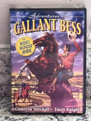 Adventures of Gallant Bess DVD 1948 Cameron Mitchell Fuzzy Knight Western Horse