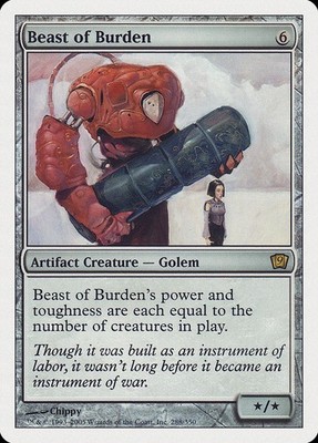 Beast of Burden (288) Ninth Edition 9ED MTG Magic