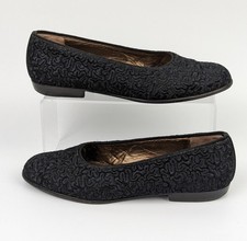 Cole Haan Women's Black Leather Slip On Flats US 8B EU 39