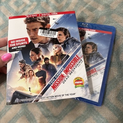 Mission: Impossible   Dead Reckoning Part One Blu ray + OOP Slipcover NEW SEALED