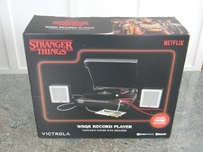 Stranger Things Victrola WSQK Record Player Turntable Speakers - New in Box