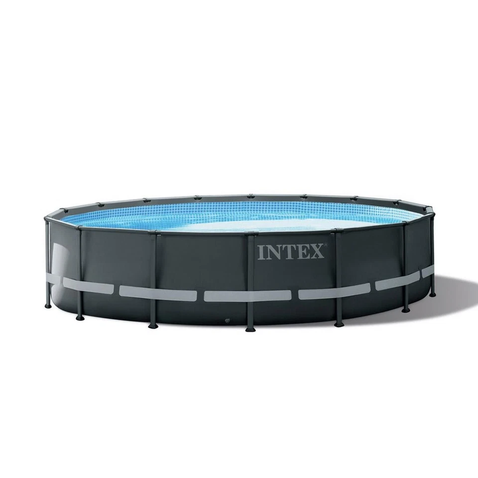 Intex 26326 Ultra Frame Pool XTR 488x122cm Stahlrohrbecken Pumpe Leiter Zubehör - Bild 3 von 4