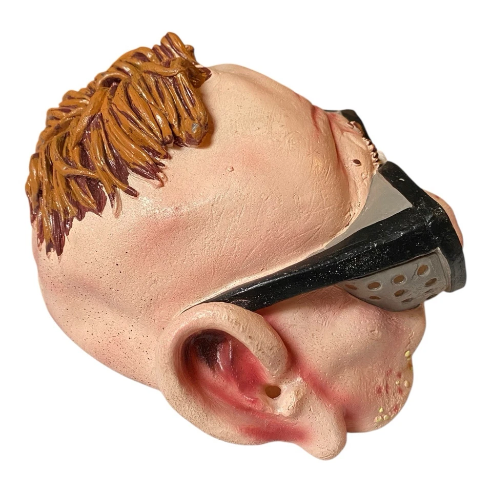 Vtg 2001 Disguise Inc Nerd Half Mask Glasses Nose Rubber Halloween Pimples Teeth - Image 4 of 4