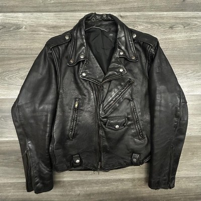 ジャケット・アウター Leather Motorcycle Jacket Vintage s-l400.jpg