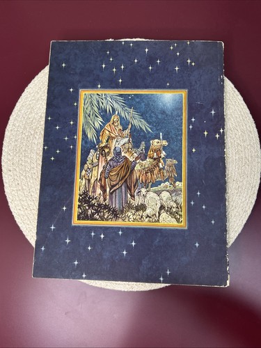 1951 American Annual of Christmas Literature and Art Full Page Frame Ready Art - Picture 2 of 10