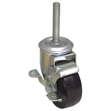 Zoro Select P12s-R040d-St9-Wb Stem Caster, 1/2" Stem Dia., 325 Lb. Ld,