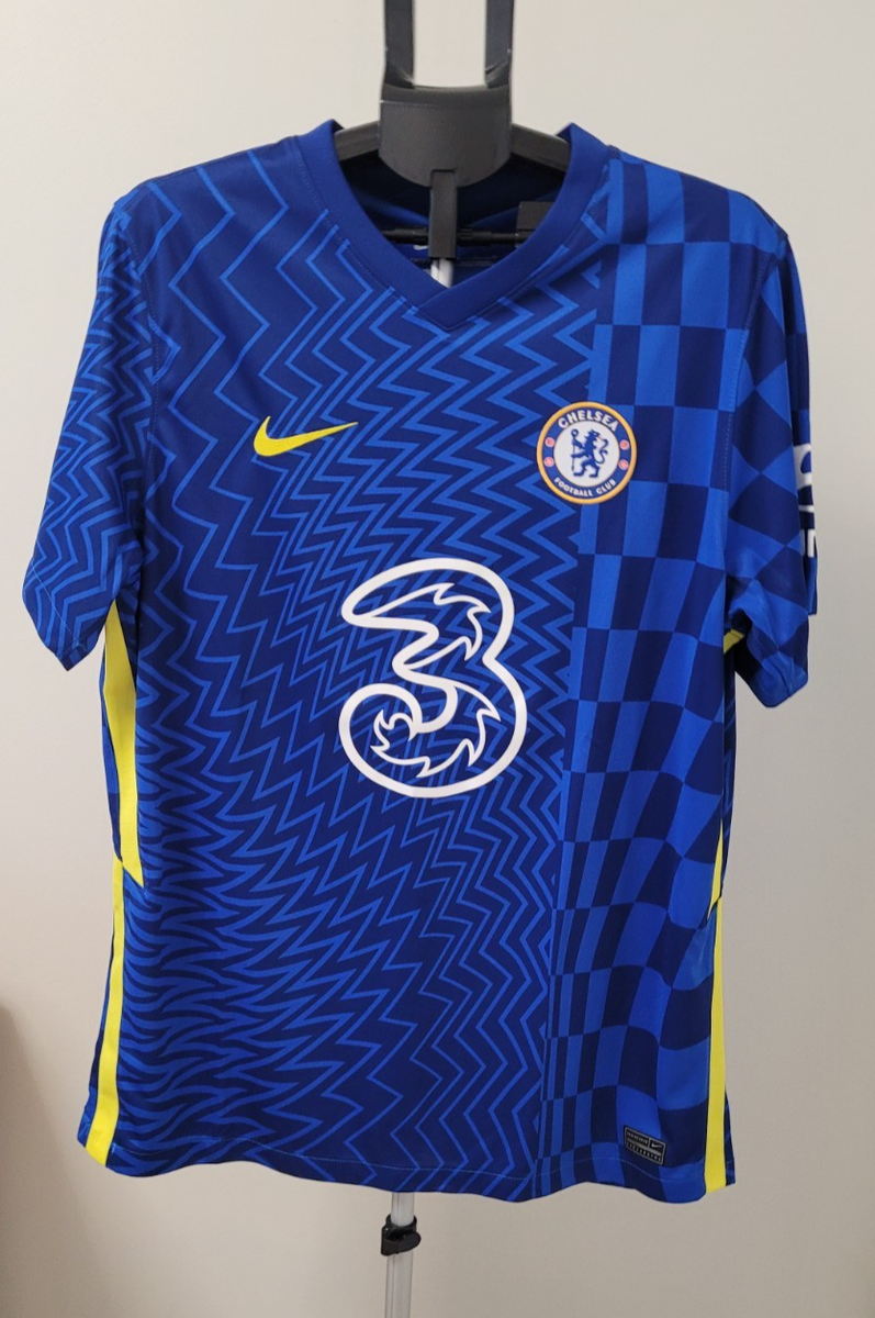 Chelsea FC Home Shirt 2021 2022 Pulisic 10 Nike XL Jersey , New