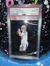 2023 Panini Prestige Jimmy Garoppolo Black Xtra Points #155 PSA 10 True 1/1