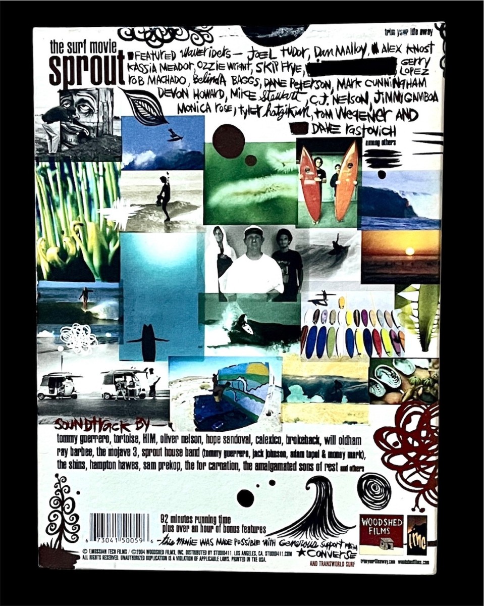 SPROUT ~ 2004 DVD ~ Surf Movie by Thomas Campbell ~ Excellent | eBay