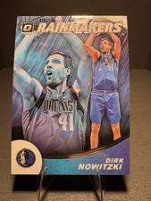 2019-20 Panini Donruss Optic Dirk Nowitzki #9 Rainmakers Dallas Mavericks