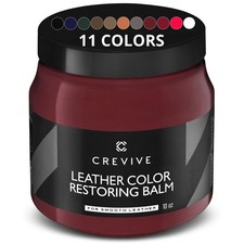 Leather Recoloring Balm Bordeaux 10 oz - Leather Color Restorer - Leather Res...