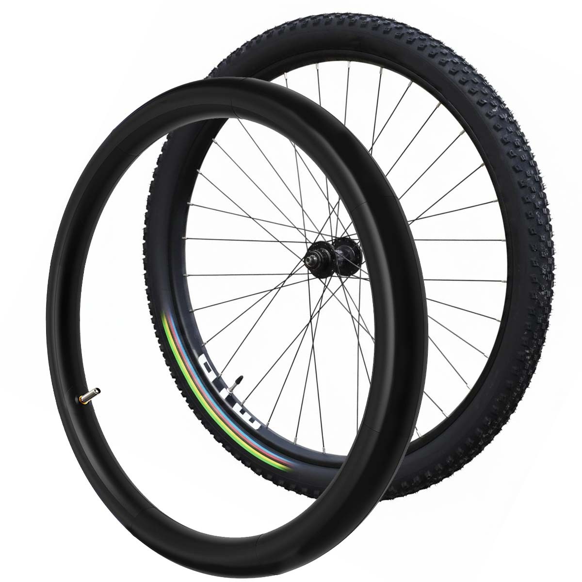 Chambre à air 700x23C anti éclatement en caoutchouc pour pneu vélo Avizar