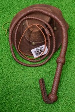 Equestrian Professional bullwhip 6ft Bull whip Cowhide Leather Handmade Whip