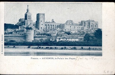 D03138- CPA84 - AVIGNON LE PALAIS DES PAPES