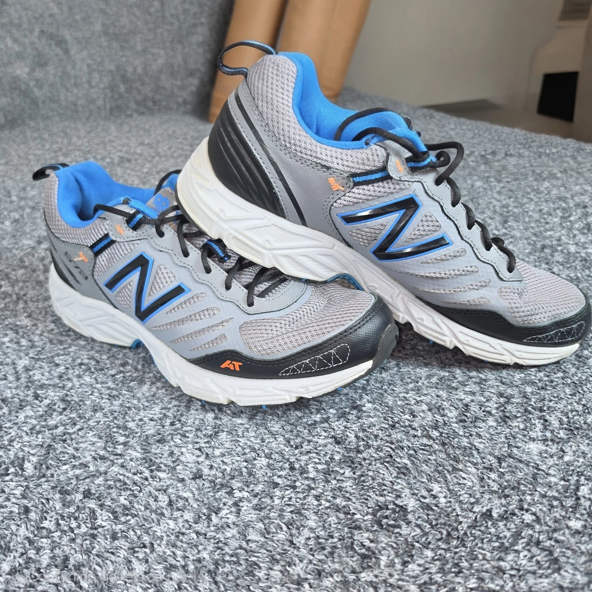 New Balance 573 Men\'s Trail Hiking Running Sneakers Grey Size 13‎ 4E New Balance 573 trail sneakers - NEW 9 (42) | Mercari main image 4