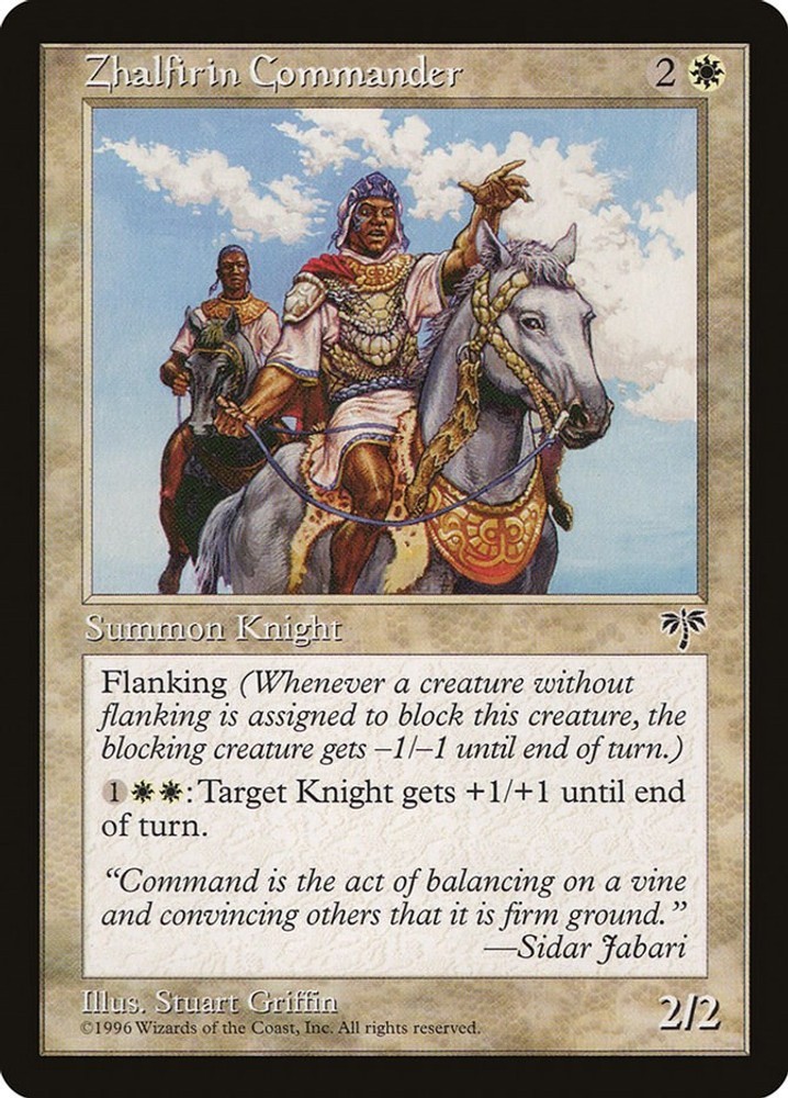 Zhalfirin Commander MIR - 49 LP Mirage Magic