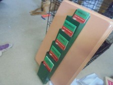 Vintage Texaco Map Display Rack Gas Station with Texaco maps