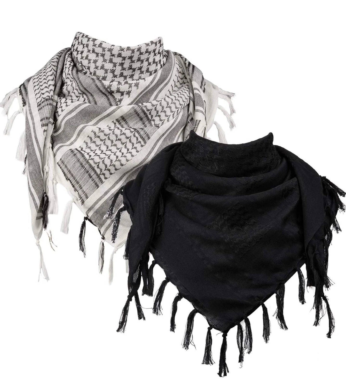 100% Cotton SHEMAGH HEADSCARF - Colour Option - Military Keffiyeh Arab Army Wrap