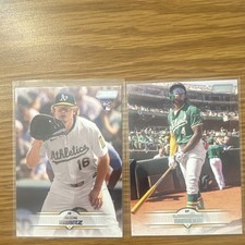 Misprint Topps 2025 Stadium Club MLB Athletics 2-Card Lot Nick Kurtz RC, Butler