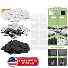 100 Sets 50mm Square Magnets Supplies 1.97 Fridge Magnet Maker Supplies DIY F...
