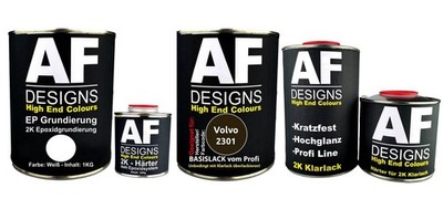 FÜR Volvo 2301 Expresso Fizz Met 3.7L Autolack SET 2K EP Grundierung Klarlack