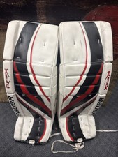 Bauer Re-Flex RX8 ICE HOCKEY GOALIE Leg Pads ...