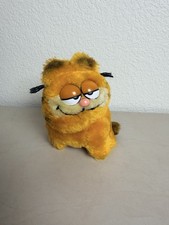 1981 Vintage Dakin Garfield Plush Stuffed Animal Fat Cat Sitting Toy 7"