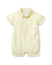 Janie And Jack Gingham Romper