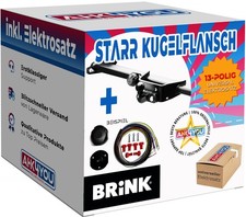 BRINK AHK für Mercedes M-Klasse W163 98-05 starr Kugelflansch + 13-polig ES ABE BRINK AHK für Mercedes M-Klasse W163 98-05 starr Kugelflansch + 13-polig ES ABE